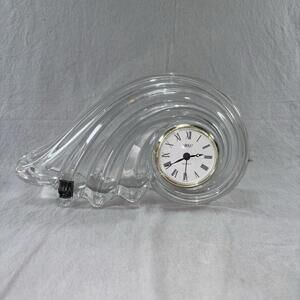 Desk clock - Mikasa crystal